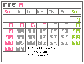 calendar