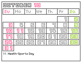 calendar